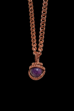 Load image into Gallery viewer, Amethyst Third Eye Pendant