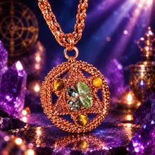 Load image into Gallery viewer, Custom Copper | Crystal Merkaba