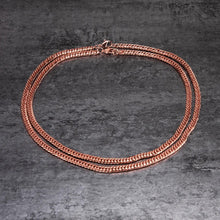 Load image into Gallery viewer, Copper Curb Chain