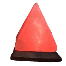 Load image into Gallery viewer, Pyramid-shaped Salt Crystal Lamp Usb Crystal Colorful Color Changing
