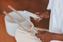 Load image into Gallery viewer, Sound Therapy Crystal Tuning Fork Meditation Yoga Percussion Instrument