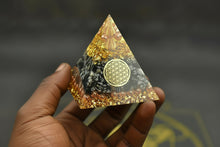 Load image into Gallery viewer, Reiki Orgonite Energy Pyramid