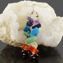 Load image into Gallery viewer, Seven Chakra Earrings
