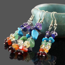 Load image into Gallery viewer, Seven Chakra Earrings