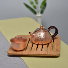 Load image into Gallery viewer, Handmade Pure Copper Tea Kettle