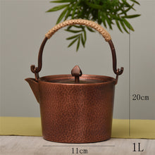 Load image into Gallery viewer, Pure Red Copper Handmade Copper Kettle Pure Copper Kettle