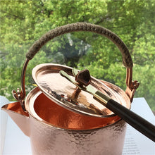 Load image into Gallery viewer, Pure Red Copper Handmade Copper Kettle Pure Copper Kettle