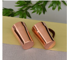 Load image into Gallery viewer, Handmade Copper Water Cup Thick Red Copper Cup Brass Cup Beer Copper Cup Personalized Copper
