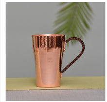 Load image into Gallery viewer, Handmade Copper Water Cup Thick Red Copper Cup Brass Cup Beer Copper Cup Personalized Copper