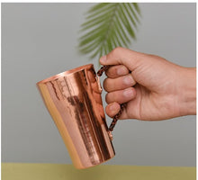 Load image into Gallery viewer, Handmade Copper Water Cup Thick Red Copper Cup Brass Cup Beer Copper Cup Personalized Copper