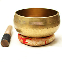 Load image into Gallery viewer, Singing Bowl Handmade Copper Bowl Singing Bowl Bowl Copper Chime Sound Therapy Bowl