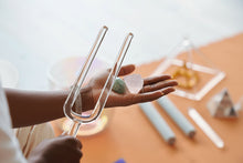 Load image into Gallery viewer, Sound Therapy Crystal Tuning Fork Meditation Yoga Percussion Instrument