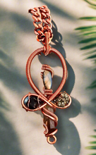 Load image into Gallery viewer, Custom Crystal Ankh | Pendant