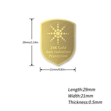 Load image into Gallery viewer, Sunflower Radiation Mobile Phone Stickers Negative Ion Energy Mobile Phone Stickers