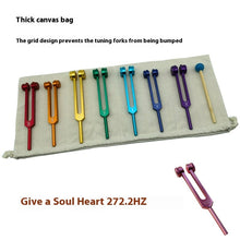 Load image into Gallery viewer, Alloy Chakra Tuning Fork Set