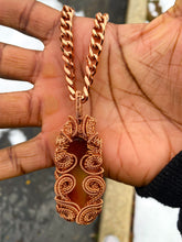 Load image into Gallery viewer, Copper Carnelian Pendant | Majestic Royalty