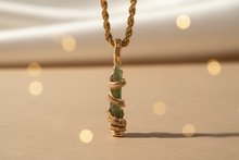 Load image into Gallery viewer, 14k GF Moldavite | Timeline Transformation