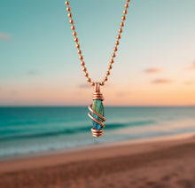 Load image into Gallery viewer, Copper Labradorite Pendant |The Alchemist