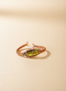 Labradorite Copper Cuff