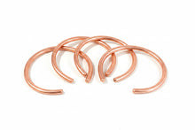 Load image into Gallery viewer, 4 Copper Bangles | 4 Gauge