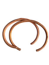 Load image into Gallery viewer, 2 Copper bangles