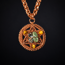 Load image into Gallery viewer, Custom Copper | Crystal Merkaba