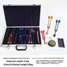 Load image into Gallery viewer, Alloy Chakra Tuning Fork Set