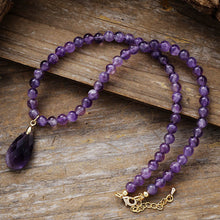 Load image into Gallery viewer, Elegant And Sophisticated Natural Stone Necklace For Women