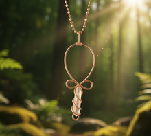 Load image into Gallery viewer, Lumerian Clear Quartz | Ankh Pendant
