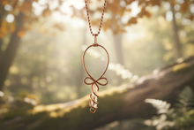 Load image into Gallery viewer, Copper Lumerian Seed Quartz | Anhk