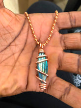 Load image into Gallery viewer, Copper Labradorite Pendant |The Alchemist