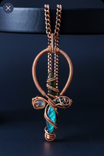 Load image into Gallery viewer, Custom Crystal Ankh | Pendant