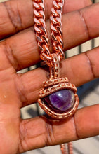 Load image into Gallery viewer, Amethyst Third Eye Pendant
