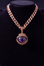 Load image into Gallery viewer, Amethyst Third Eye Pendant