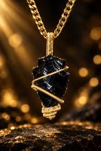 Load image into Gallery viewer, Black Obsidian | Grounding | Protection | Truth | 14k Goldfilled