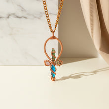 Load image into Gallery viewer, Custom Crystal Ankh | Pendant