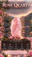 Load image into Gallery viewer, Rose Quartz | Love Healing Harmony