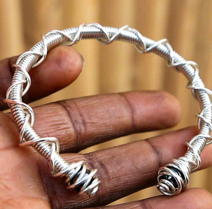 Sterling Silver | Hematite | Alchemy Cuff