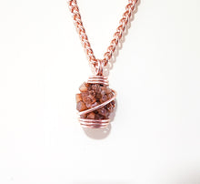 Load image into Gallery viewer, Aragonite XL | Earth Master | Copper Pendant &amp; Cuban Link Chain