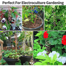 Load image into Gallery viewer, 8 Pack Electroculture Copper Gardening Antenna With 3 Small Garden Tool Electroculture Plant Stakes