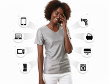 Load image into Gallery viewer, Silver Fiber EMF Protective Radiation Suit For Men And Women