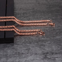 Load image into Gallery viewer, Copper Curb Chain