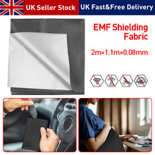 Load image into Gallery viewer, EMF Shielding Silver Fabric Military Grade Anti Radiation Protection Faraday