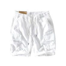 Load image into Gallery viewer, Mens Casual Linen Shorts