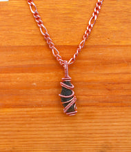 Load image into Gallery viewer, Custom Copper | Moldavite Pendant
