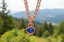 Load image into Gallery viewer, Lapis Lazuli | Copper Eye | Pendant