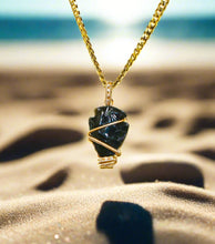 Load image into Gallery viewer, Black Obsidian | Grounding | Protection | Truth | 14k Goldfilled