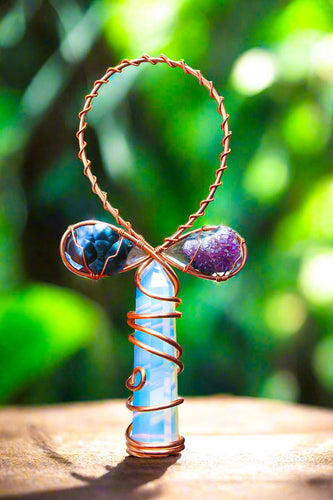 Custom Copper | Crystal Meditation Ankh