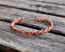 Load image into Gallery viewer, Copper Braided Bracelet
